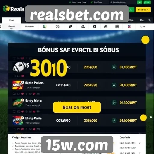 Ofertas de bônus e promoções em realsbet